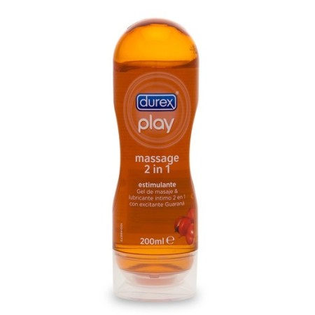 Durex gel de masaje sensual y lubricante íntimo Guaraná