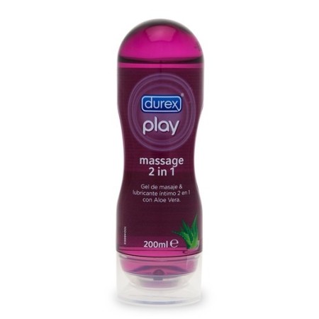 Durex gel de masaje sensual y lubricante íntimo Aloe Vera