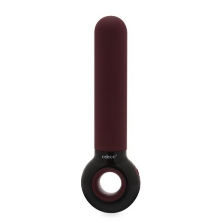 Harmonia Vibrador liso y silencioso burdeos