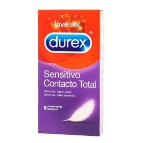 Durex Sensitivo Contacto Total 6 uds más fino y resistente por sólo 5,56 €