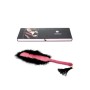 Seductive Whip (Fusta Cuero Marabú Fucsia) por sólo 31,96 €