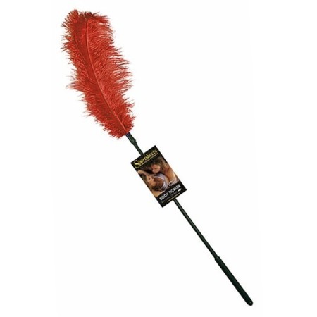 Ostrich Tickler - Red