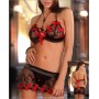 Conjunto Magnetic set, sujetador, faldita y tanga por sólo 19,96 €