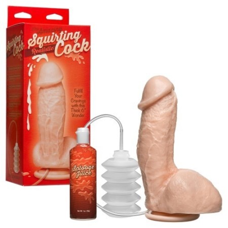 Pene 13 cm realista con eyaculación THE AMAZING SQUIRTING por sólo 63,96 €