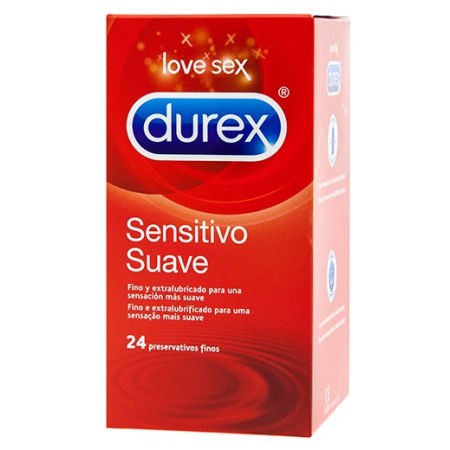 Durex sensitivo Extralubricado 24 unidades