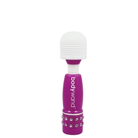 Mini masajeador Neon BodyWand púrpura