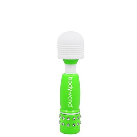 Mini masajeador Neon BodyWand verde