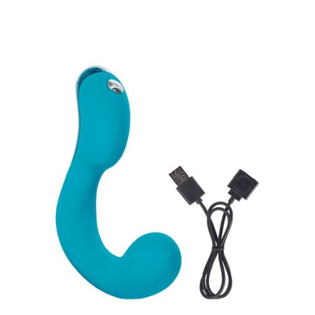 Key Skye vibrador punto G silencioso y sumergible azul