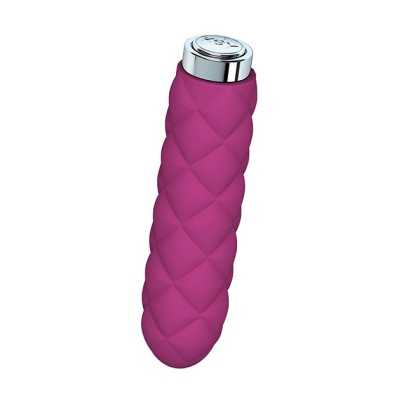 Key Charms: mini vibrador suave y silencioso Pink square