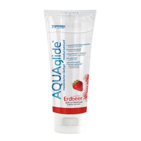 AQUAglide Lubricante de fresa 100ml