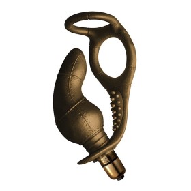 Dauntless, plug anal vibrador con anilla para pene