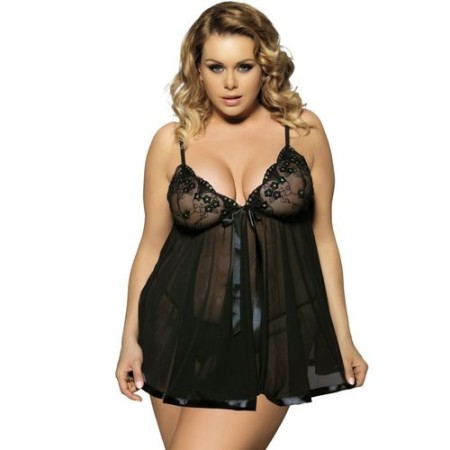 Subblime babydoll semitransparente