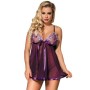 Subblime babydoll semitransparente lila