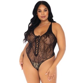 TEDDY ESCOTE ENTRELAZADO TALLA GRANDE Leg Avenue por sólo 19,20 €