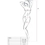 Bodystocking BS016  Rojo por sólo 9,98 €