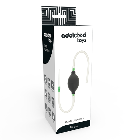 Addicted Toys Kit Enema Negro por sólo 19,96 €