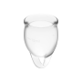 Satisfyer Feel Confident Copa Menstrual Transparente por sólo 7,96 €