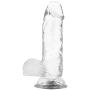 Xray Clear Dildo Realista Transparente 15.5x3.5 cm