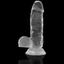 Xray Clear Dildo Realista Transparente 15.5x3.5 cm