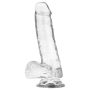 X RAY - CLEAR DILDO REALISTA TRANSPARENTE 18.5 CM -O- 3.8 CM sólo 42.95€