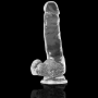 X RAY - CLEAR DILDO REALISTA TRANSPARENTE 18.5 CM -O- 3.8 CM sólo 42.95€