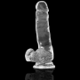 Xray Clear Dildo Realista Transparente 18.5x3.8 cm