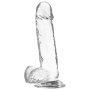 X RAY - CLEAR DILDO REALISTA TRANSPARENTE 20 CM -O- 4.5 CM sólo 44.95€