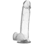 X RAY - CLEAR DILDO REALISTA TRANSPARENTE 22 CM -O- 4.6 CM sólo 46.99€