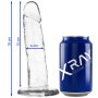 Xray Clear Dildo Transparente 18x4 cm