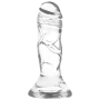 X RAY - CLEAR DILDO TRANSPARENTE 12 CM -O- 2.6 CM sólo 27.95€