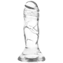 Xray Clear Dildo Transparente 12x2.6 cm