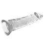 Xray Clear Dildo Transparente 19x4 cm