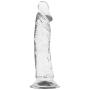 Xray Clear Dildo Transparente 19x4 cm