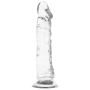 X RAY - CLEAR DILDO TRANSPARENTE 21 CM -O- 4 CM sólo 43.95€
