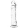 Xray Clear Dildo Transparente 21x4 cm