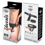 Arnés Harris Doble Penetración Con Vibracion 18x3.5cm por sólo 39,96 €