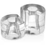 Powering Anillo Pene Doble PR12 Clear