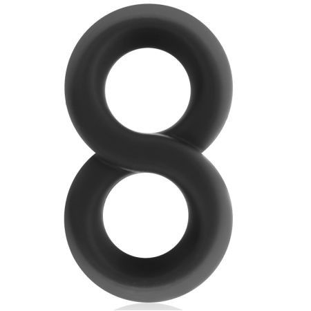 Powering  Anillo Pene y Testiculos  PR12  Negro por sólo 15,16 €