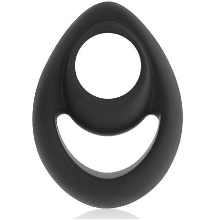 Powering Anillo Pene y Testiculos PR14 Negro