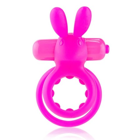 The Ohare Pink Anillo vibrador con doble sujeción