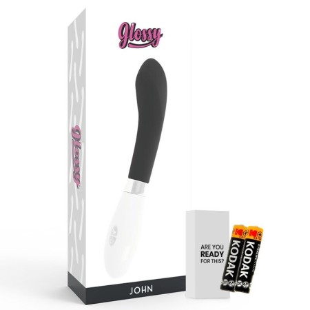 GLOSSY JOHN VIBRADOR NEGRO por sólo 27,96 €