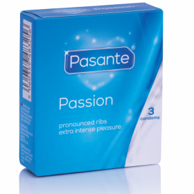 PASANTE PRESERVATIVOS PUNTEADOS MÁS PLACER  3 UNIDADES por sólo 1,56 €