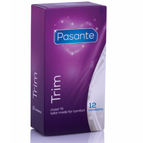 PASANTE PRESERVATIVOS TRIM MÁS DELGADO  12 UNIDADES por sólo 5,56 €