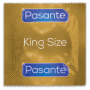 PASANTE PRESERVATIVOS KING MÁS LARGOS Y ANCHOS 3 UNIDADES