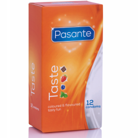 PASANTE PRESERVATIVOS SABORES 12 UNIDADES por sólo 5,56 €