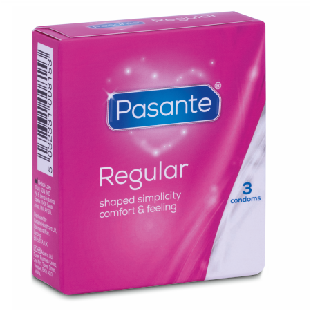 PASANTE CONDOM GAMA REGULAR 3 UNIDADES