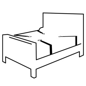 SET DE ATADURAS PARA LA CAMA por sólo 55,96 €