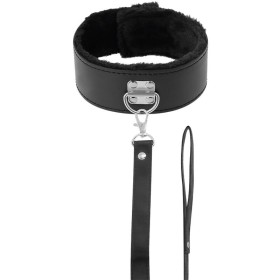 Collar BDSM Darkness Titanium | Neopreno y Cadena Negra