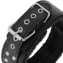 Collar BDSM Darkness Titanium | Neopreno y Cadena Negra