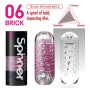 TENGA SPINNER MASTURBATOR BRICK por sólo 24,00 €
